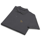 UNISEX POLO SHIRT mit Stickerei - 100 % Baumwolle - www.Worldofdogs.store