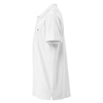 UNISEX POLO SHIRT mit Vizslastickerei - 100 % Baumwolle - www.Worldofdogs.store