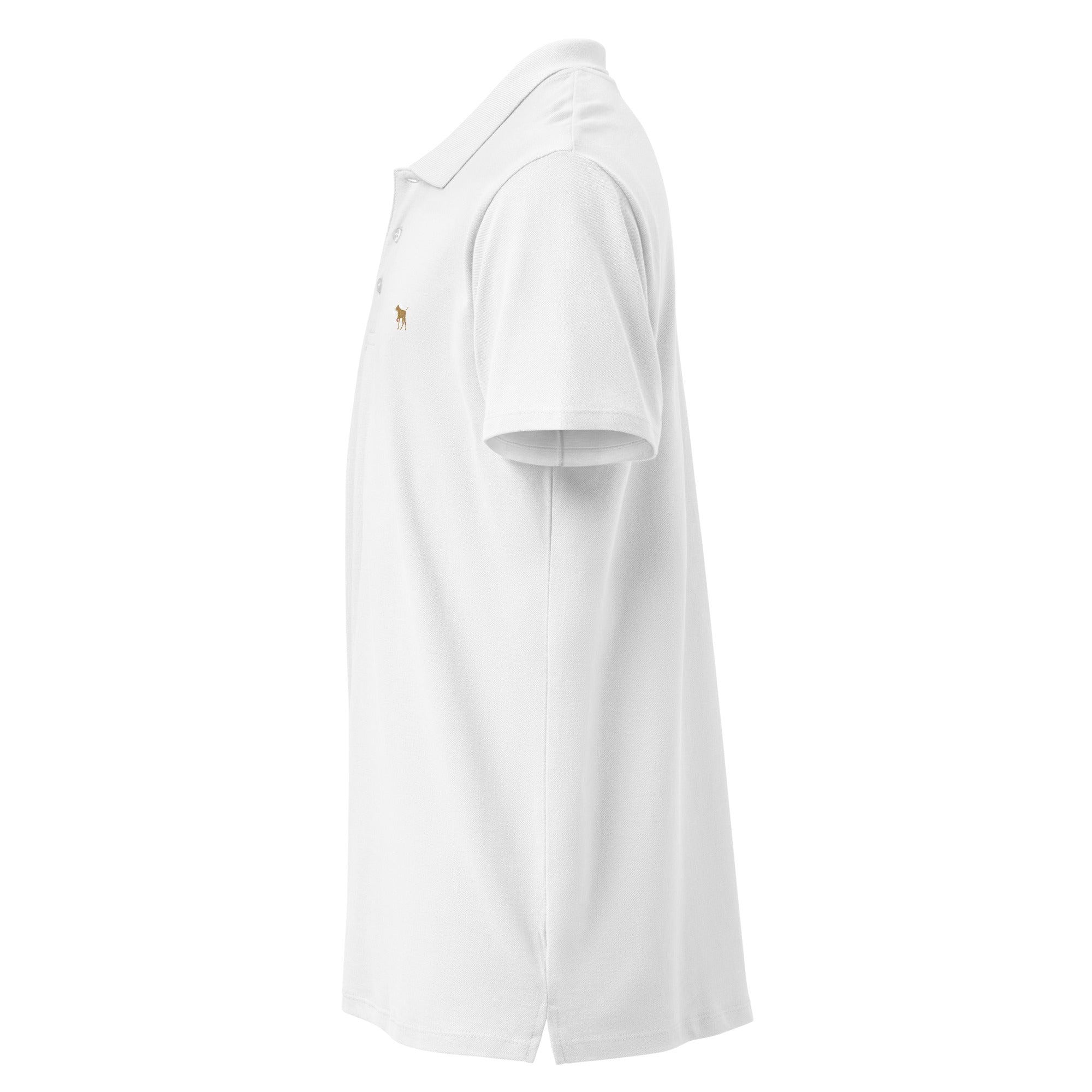 UNISEX POLO SHIRT mit Vizslastickerei - 100 % Baumwolle - www.Worldofdogs.store