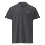 UNISEX POLO SHIRT mit Weimaranerstickerei - 100 % Baumwolle - www.Worldofdogs.store