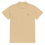 UNISEX POLO SHIRT mit Weimaranerstickerei - 100 % Baumwolle - www.Worldofdogs.store