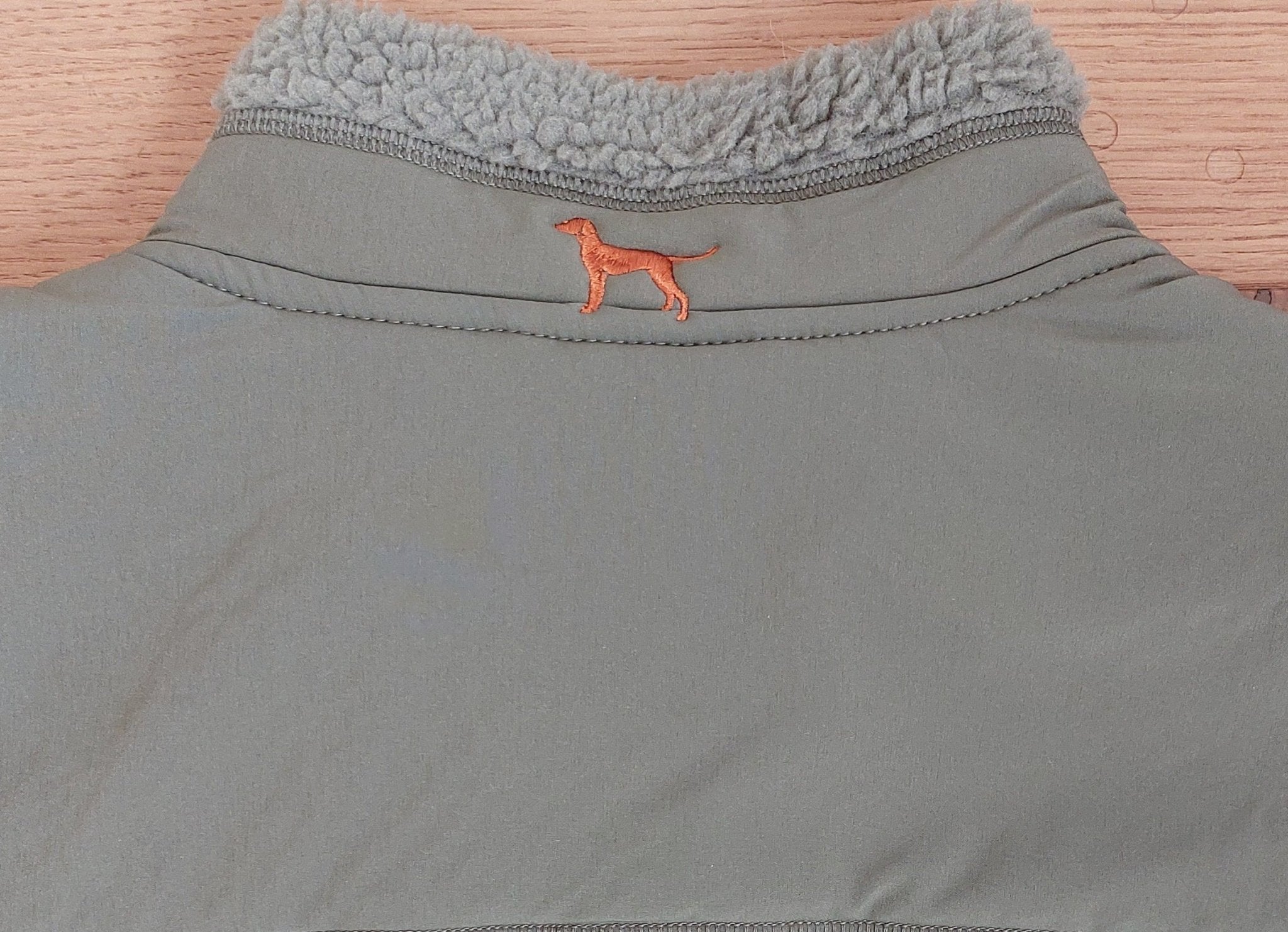 Unisex Sherpa Jacke Khaki - www.Worldofdogs.store