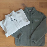 Unisex Sherpa Jacke Khaki - www.Worldofdogs.store