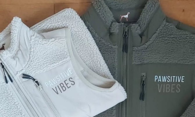 Unisex Sherpa Jacke Khaki - www.Worldofdogs.store