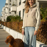 Unisex Sherpa Weste - beige - www.Worldofdogs.store