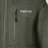 Unisex Sherpa Weste Khaki - www.Worldofdogs.store