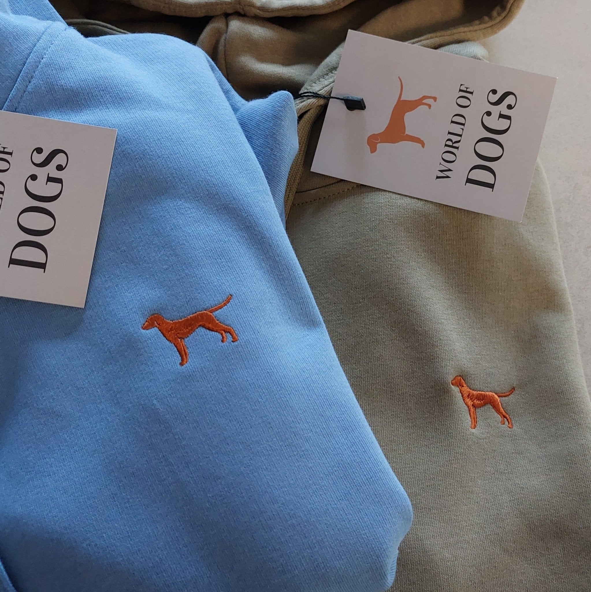 Unisex Vizsla HOODIE | Biobaumwolle - www.Worldofdogs.store