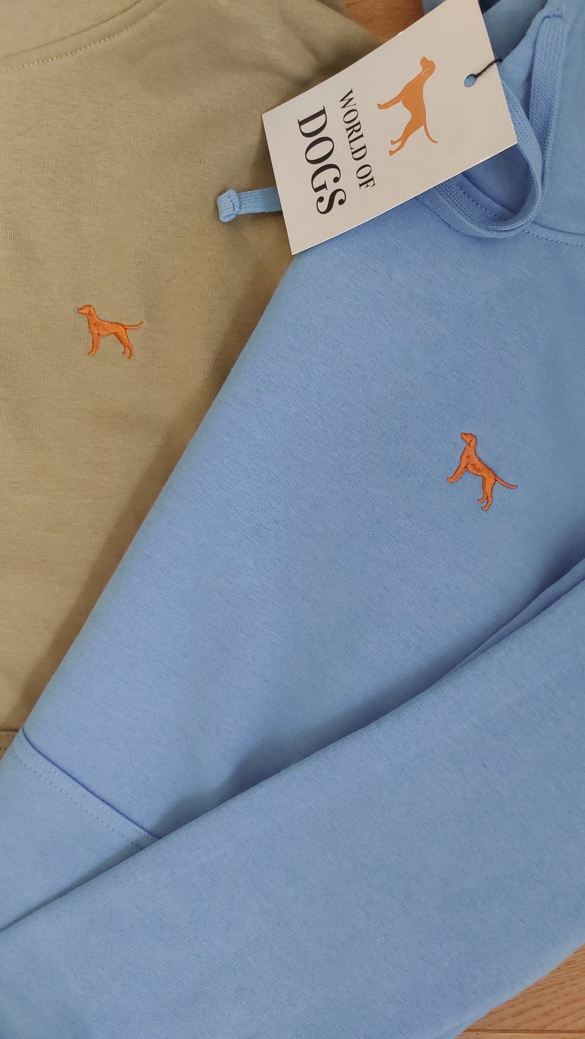 Unisex Vizsla HOODIE | Biobaumwolle - www.Worldofdogs.store