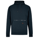 URBAN PAW HOODIE mit Reißverschluss - Detail - Blau - www.Worldofdogs.store