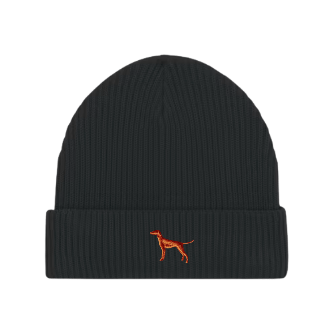 Vizsla / Hundemotiv Wintermütze - mit Stickerei - www.Worldofdogs.store