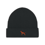 Vizsla / Hundemotiv Wintermütze - mit Stickerei - www.Worldofdogs.store