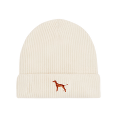 Vizsla / Hundemotiv Wintermütze - mit Stickerei - www.Worldofdogs.store