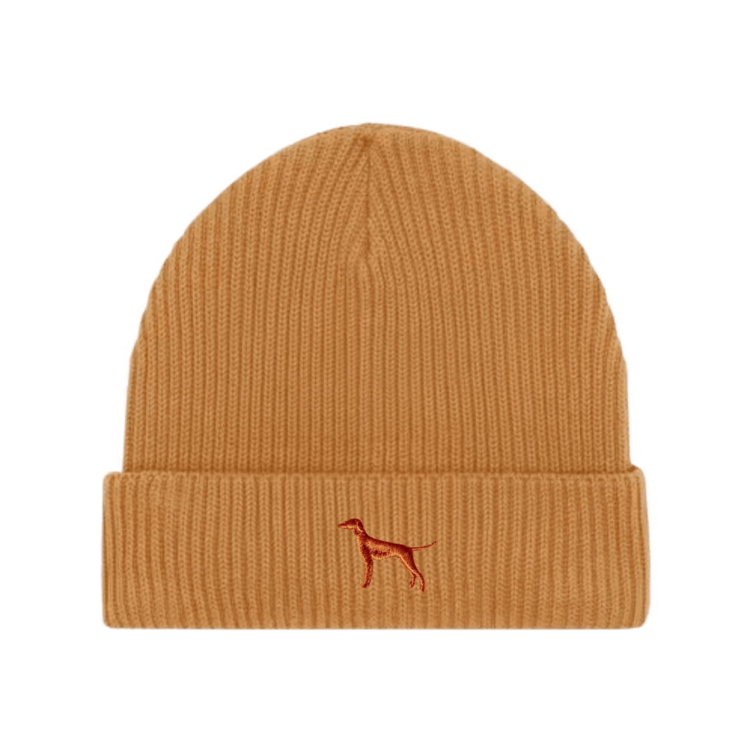 Vizsla / Hundemotiv Wintermütze - mit Stickerei - www.Worldofdogs.store