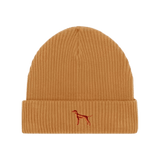 Vizsla / Hundemotiv Wintermütze - mit Stickerei - www.Worldofdogs.store