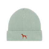 Vizsla / Hundemotiv Wintermütze - mit Stickerei - www.Worldofdogs.store