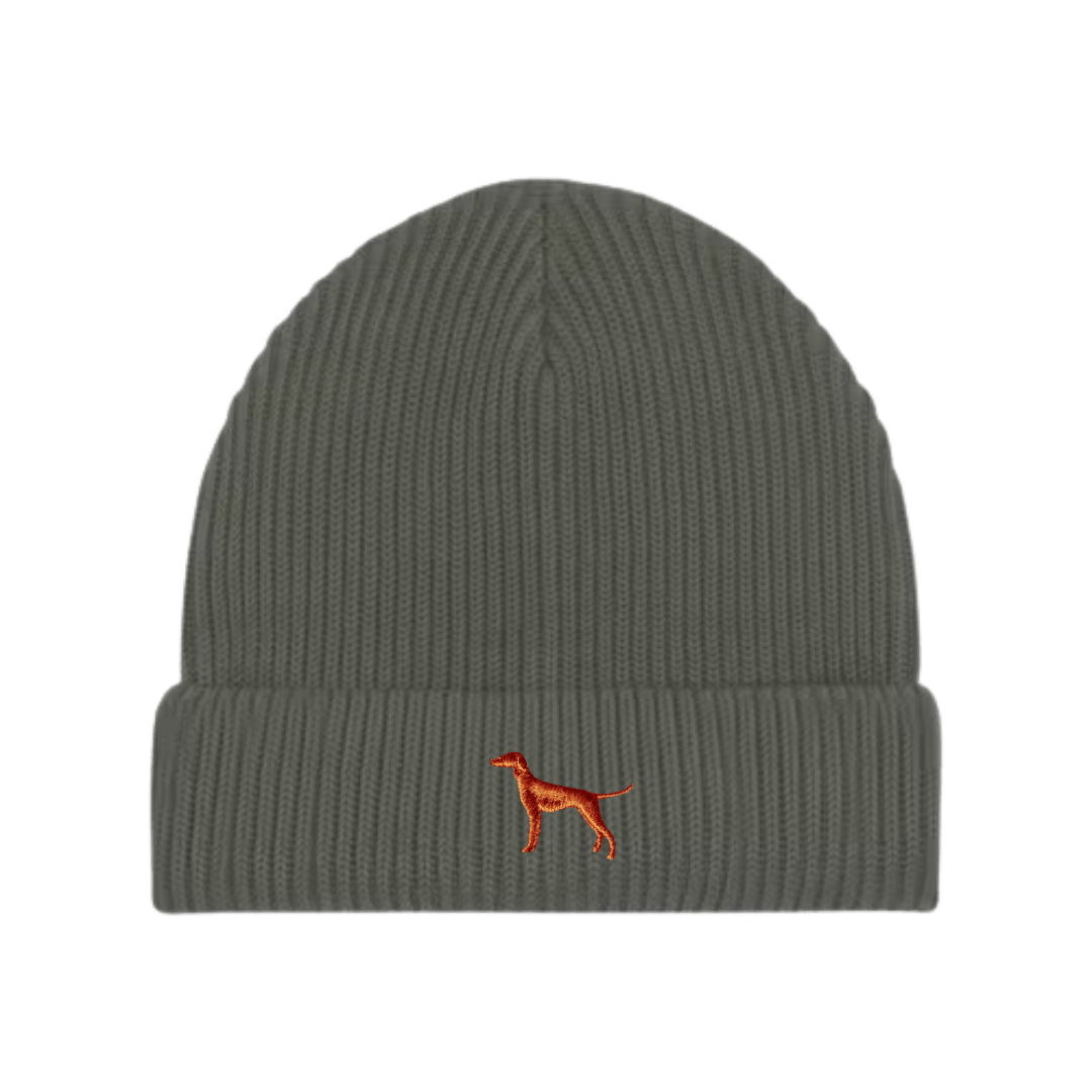 Vizsla / Hundemotiv Wintermütze - mit Stickerei - www.Worldofdogs.store