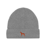 Vizsla / Hundemotiv Wintermütze - mit Stickerei - www.Worldofdogs.store