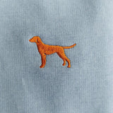 Vizsla , Jaghunde HOODIE - Blau | Biobaumwolle - www.Worldofdogs.store