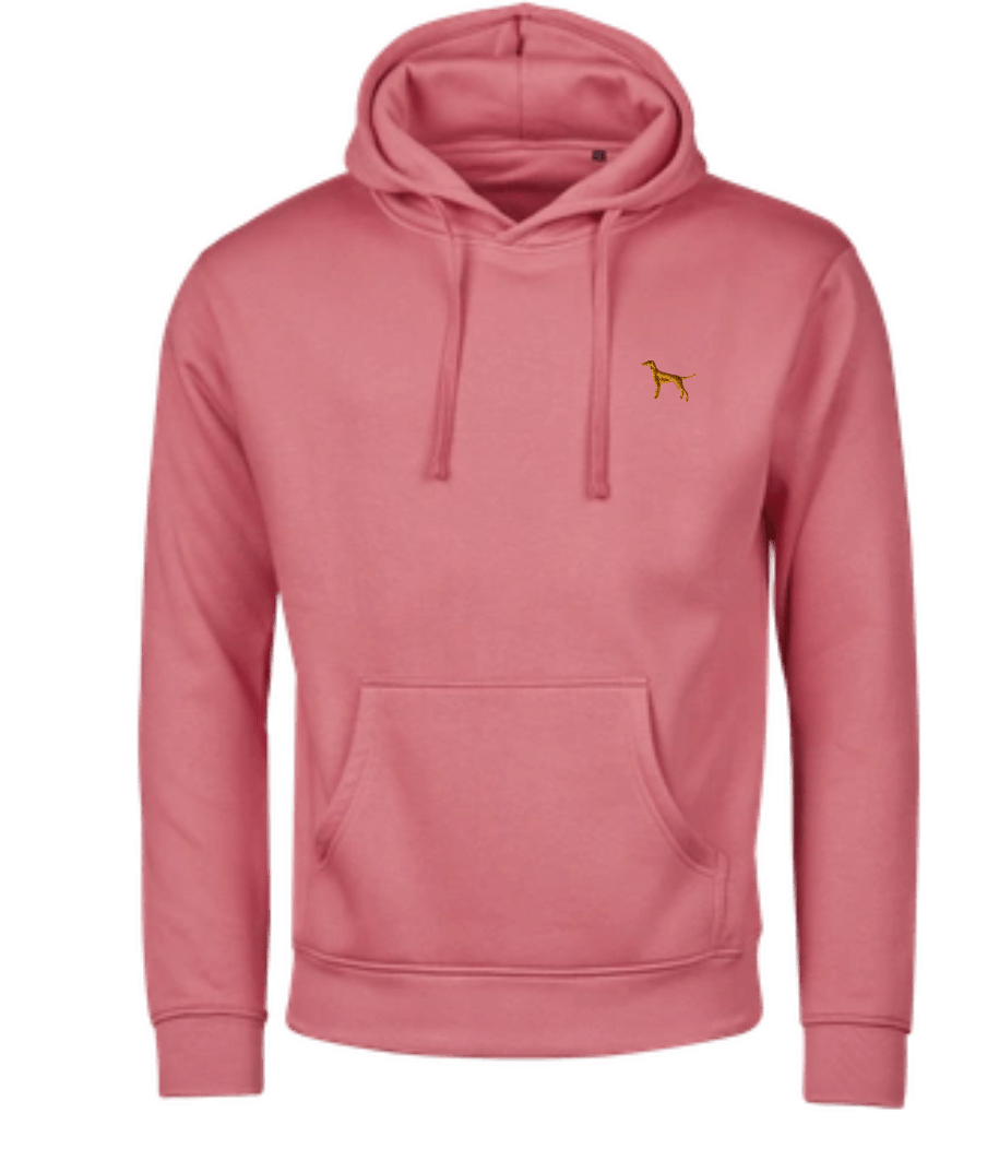 Vizsla, Jaghunde HOODIE - Brombeere | Biobaumwolle - www.Worldofdogs.store