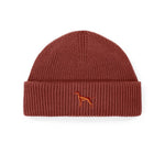 Vizsla Strickmütze aus Bio-Baumwolle – mit hochwertiger Stickerei - www.Worldofdogs.store