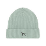 Weimaraner Mütze mit Stickerei – Unisex Beanie für Hundefreunde - www.Worldofdogs.store