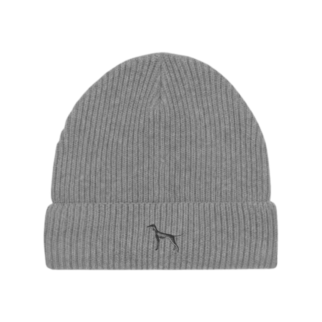 Weimaraner Mütze mit Stickerei – Unisex Beanie für Hundefreunde - www.Worldofdogs.store