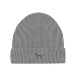 Weimaraner Mütze mit Stickerei – Unisex Beanie für Hundefreunde - www.Worldofdogs.store
